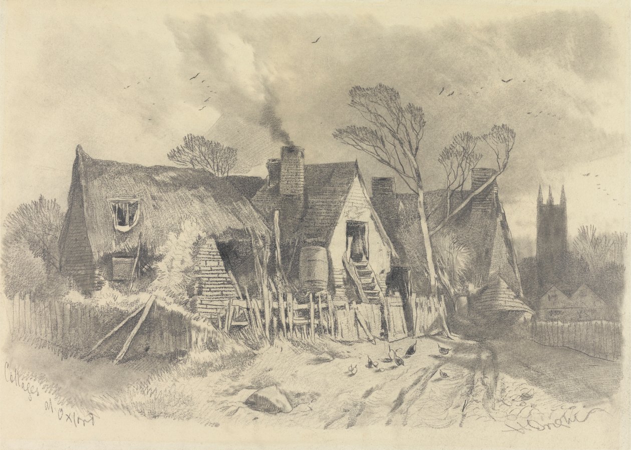 Chaty v Oxfordu od Henry Bright