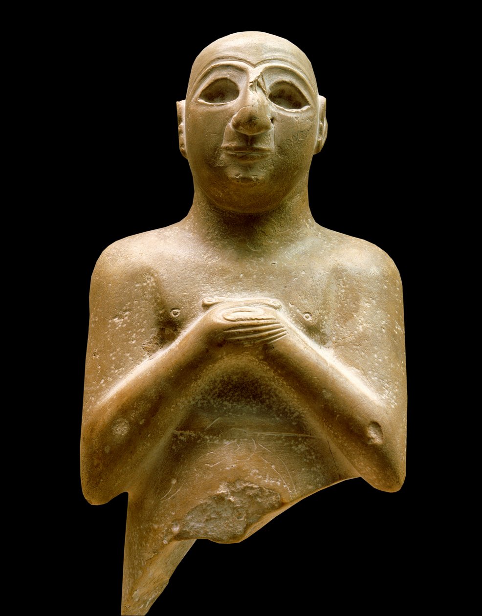 Umění Mezopotámie: socha lugal dalu (orant). od Mesopotamian Mesopotamian