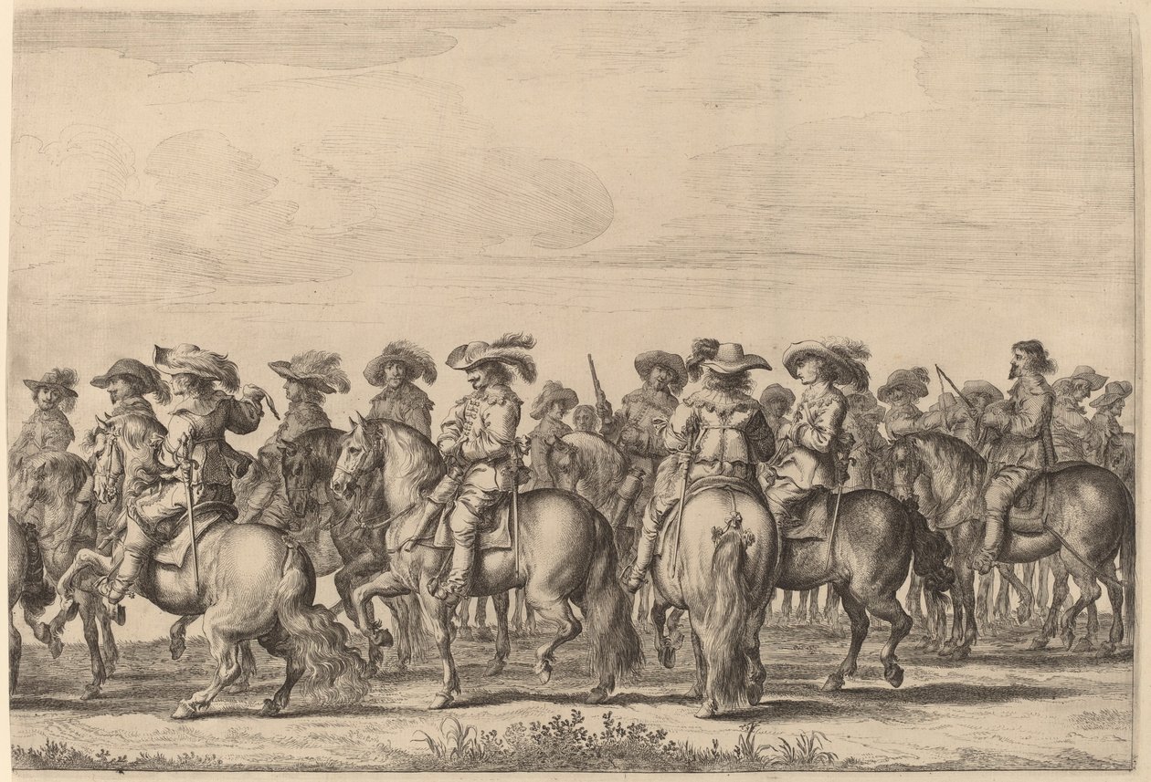 Vjezd Marie de Medici do Amsterdamu [deska 4 z 6] od Pieter Nolpe