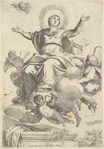 Nanebevzetí Panny Marie. od Carlo Maratta or Maratti
