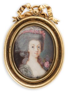 Portrét Sophie Magdaleny Dánské 1746-1813, královny Švédska.