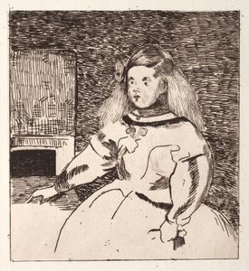 Nemluvně Marguerite. od Édouard Manet