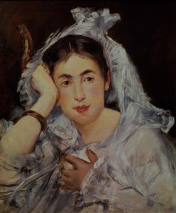 Marguerite de Conflans s kapucí od Édouard Manet