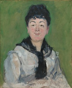 Portrét ženy s černým Fichu, c. 1878. od Édouard Manet