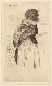 Holčička Le petite fille, 1862. od Édouard Manet