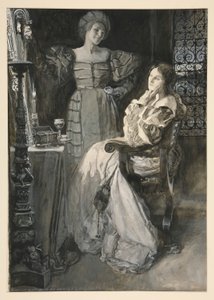 Desdemona a Emilia - dějství IV, scéna III, Othello