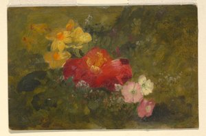 Divoké květiny, Jamajka od Frederic Edwin Church