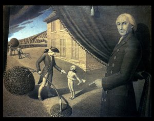 Parson Weemsova bajka od Grant Wood