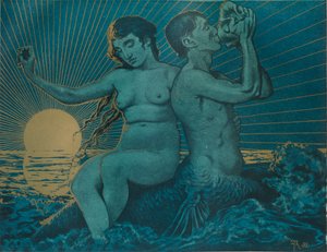 Triton a Nereide, 1895