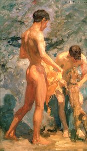 Chlapecké koupání, 1912