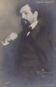 Claude Debussy , francouzský skladatel (1862-1918) od Jacques Emile Blanche