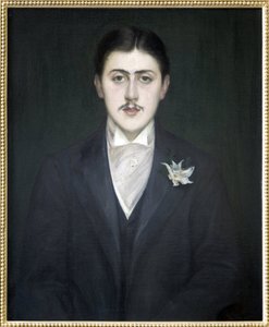Portrét Marcela Prousta (olej na plátně) od Jacques Emile Blanche