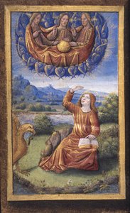 Nejsvětější Trojice z Lettres bâtardes, cca 1490-1510
