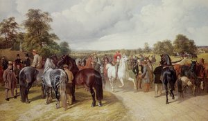 Anglický koňský veletrh na Southborough Common od John Frederick Herring Senior