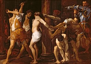 Bičování Krista, 1586-87