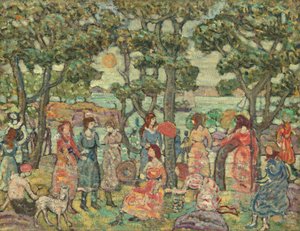 Krajina s figurami, 1921.