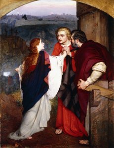Marie Magdalena podávající zprávy o vzkříšení učedníkům, 1860