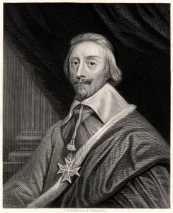 Kardinál Richelieu, francouzský prelát a státník, 19. století