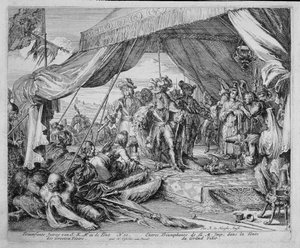 Vídeňský tiskový cyklus, vstup císaře Leopolda (1640-1705) do stanu velkovezíra, 1683