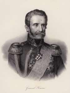 Antoine Henri, baron z Jomini, švýcarský generál a vojenský historik (rytina)