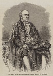 Ctihodný Richard Atkinson, primátor Dublinu