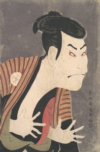 Kabuki herec Otani Oniji III jako Yakko Edobei ve hře The Colored Reins of a..., 6. měsíc, 1794.