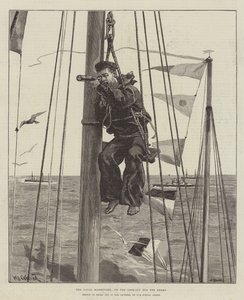 Námořní manévry, při hledání nepřítele
