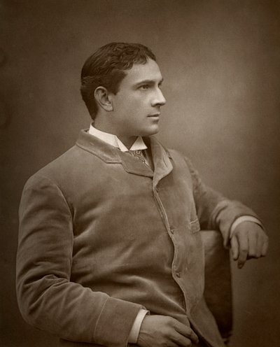 Maurice Barrymore , britský herec, 1886 od Barraud