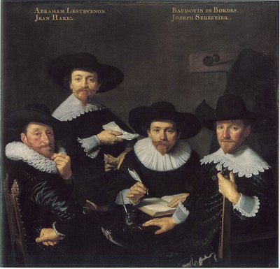 Regenti valonského sirotčince od Bartholomeus van der Helst