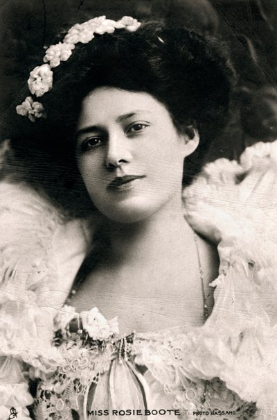 Rosie Boote 1878-1958, anglická herečka, 1905. od Bassano Studio