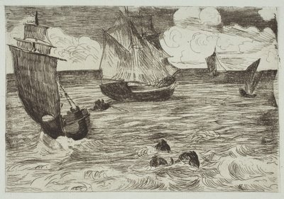 Marine, 1865-66. od Édouard Manet