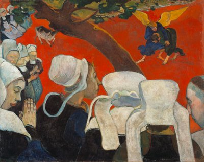 Vize po kázání Jacob Wrestling with the Angel, 1888. od Paul Gauguin