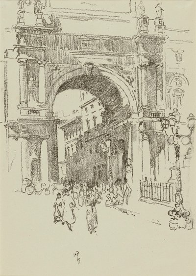 Náměstí Vitorio Emanuel od William Penhallow Henderson